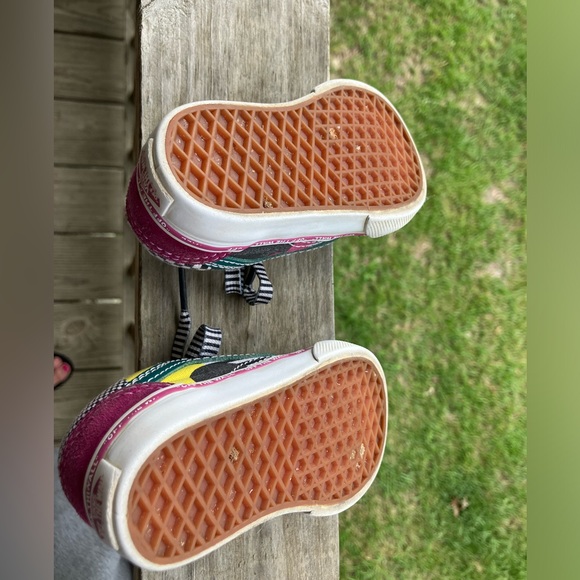 Vans Off The Wall toddler size 4 Old Skool Disarray - Picture 2 of 4